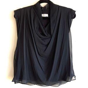 LOLA & SOPHIE Silk Top (Sz M)